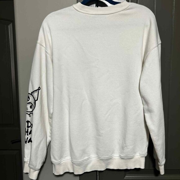 Kuromi Sweatshirt H&M | Sanrio Anime Graphic Pullover | Kids 16/18 (12–14Y) - Picture 4 of 7